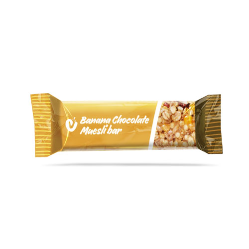 Banana Chocolate Muesli Bar