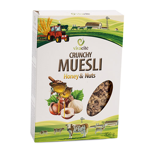 Crunchy Muesli with Honey and Nuts 350g